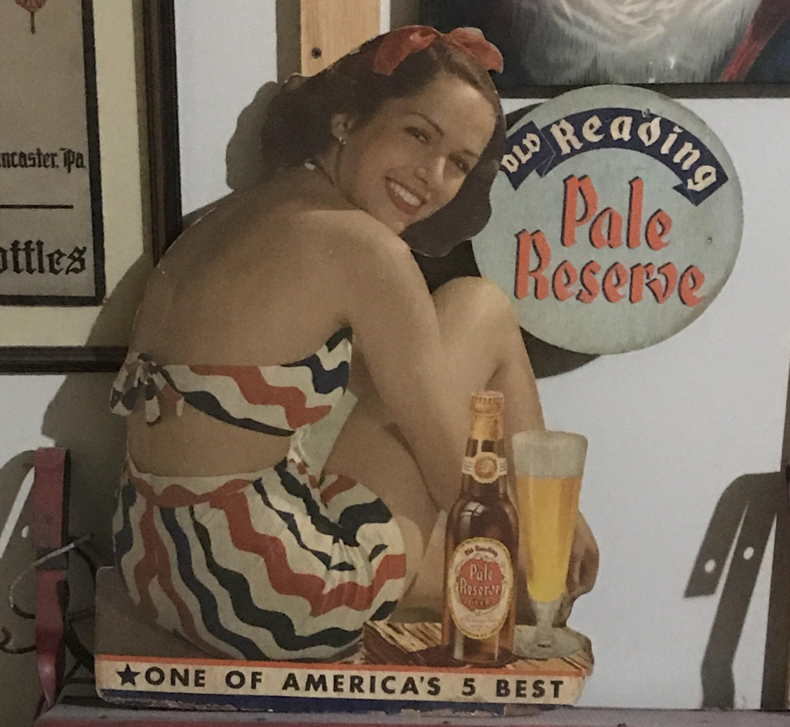 Old Reading Beer Sign